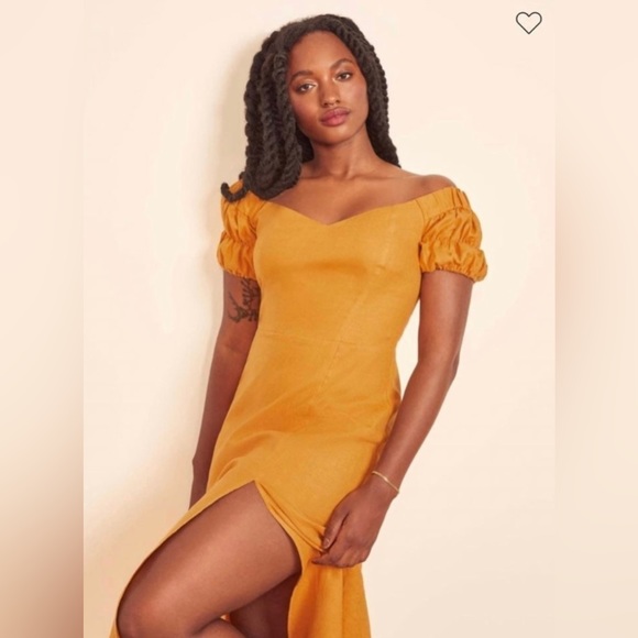 Reformation Canopy Linen Dress - Picture 2 of 6